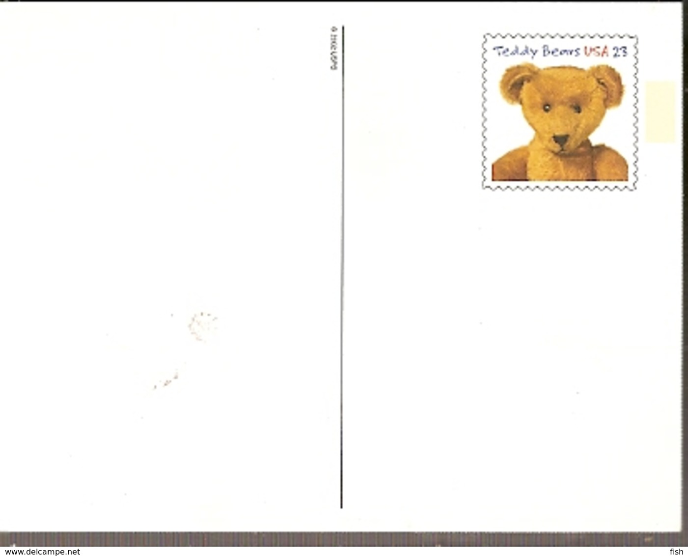 United States ** & Postal  Stationery, Teddy Bear Ideal 2002 (6688) - 2001-10