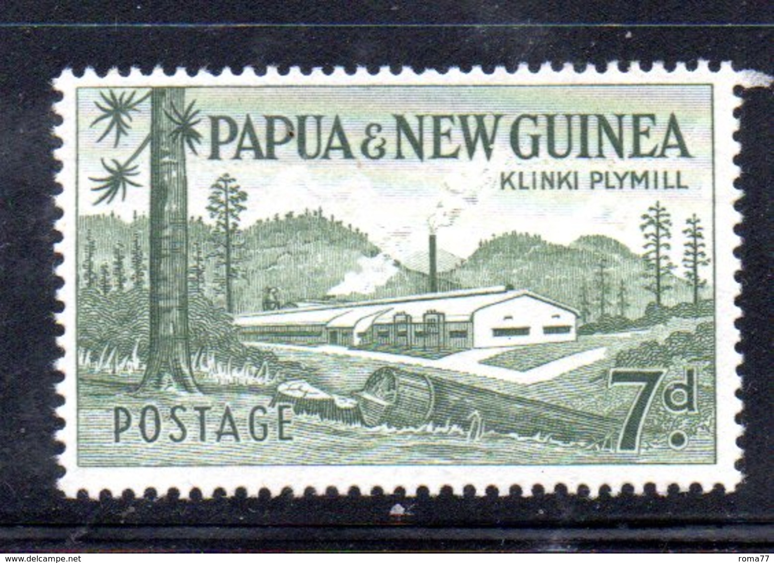 T1432 - PAPUA NUOVA GUINEA 1958 , Yvert N. 25 ***  MNH - Papua Nuova Guinea