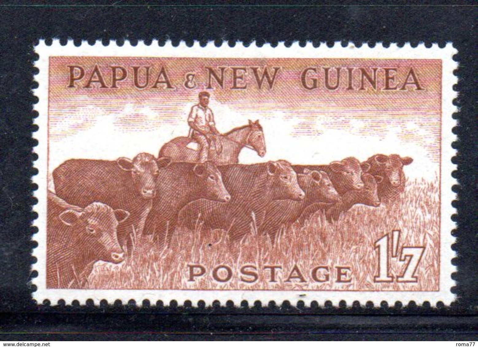 T1405 - PAPUA NUOVA GUINEA 1958 , Yvert N. 30 ***  MNH - Papua Nuova Guinea