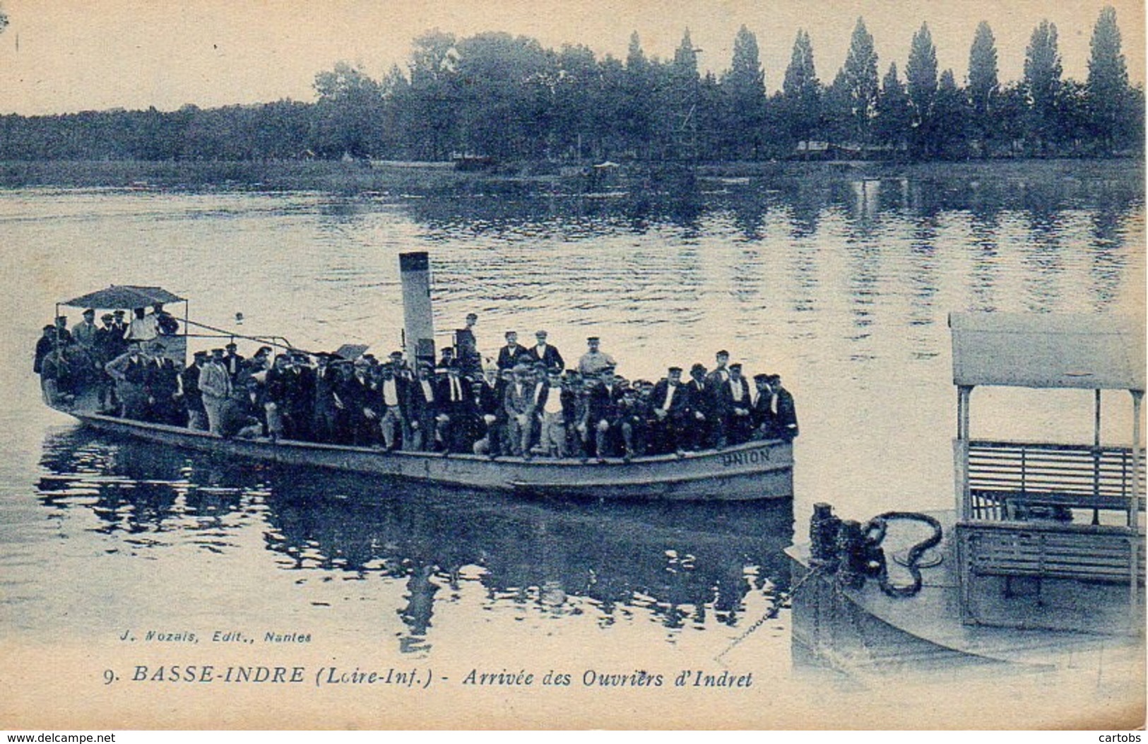 44 BASSE-INDRE Arrivée Des Ouvriers D'Indret - Basse-Indre