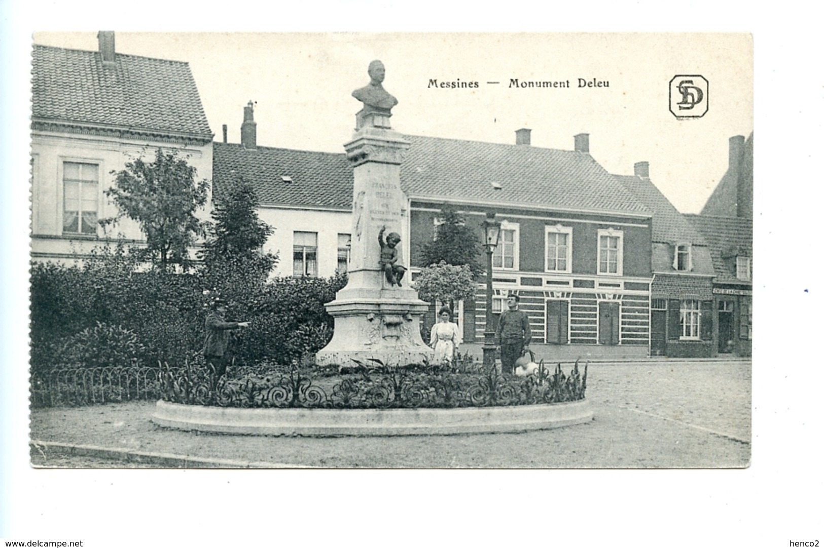 Messines - Monument Deleu - Messines - Mesen