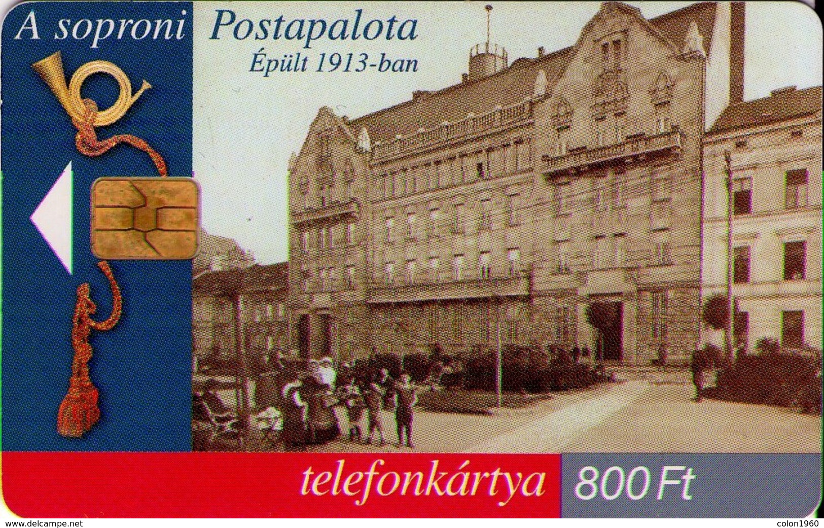 TARJETA TELEFONICA DE HUNGRIA. Oficina De Correos De Sopron. HU-P-2000-03. (168) - Hungría