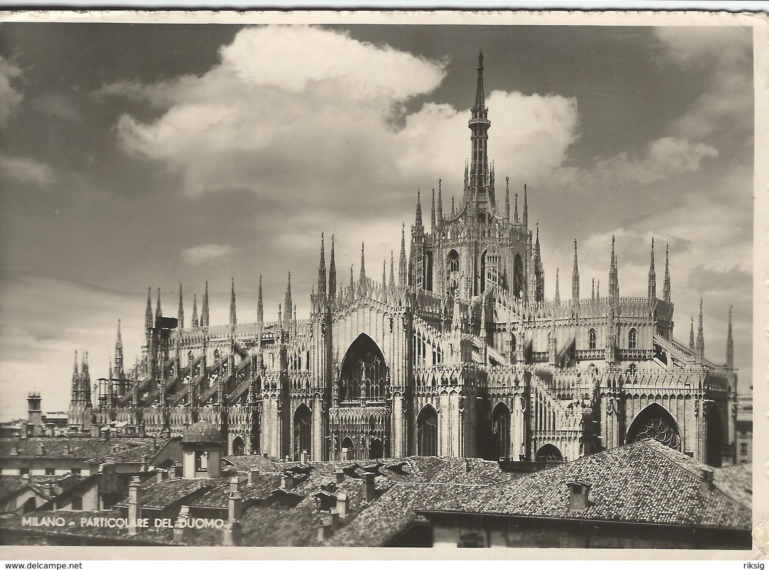 Milano - Particolare Del Doumo. Sent To Denmark 1938.   B-3287 - Churches & Cathedrals