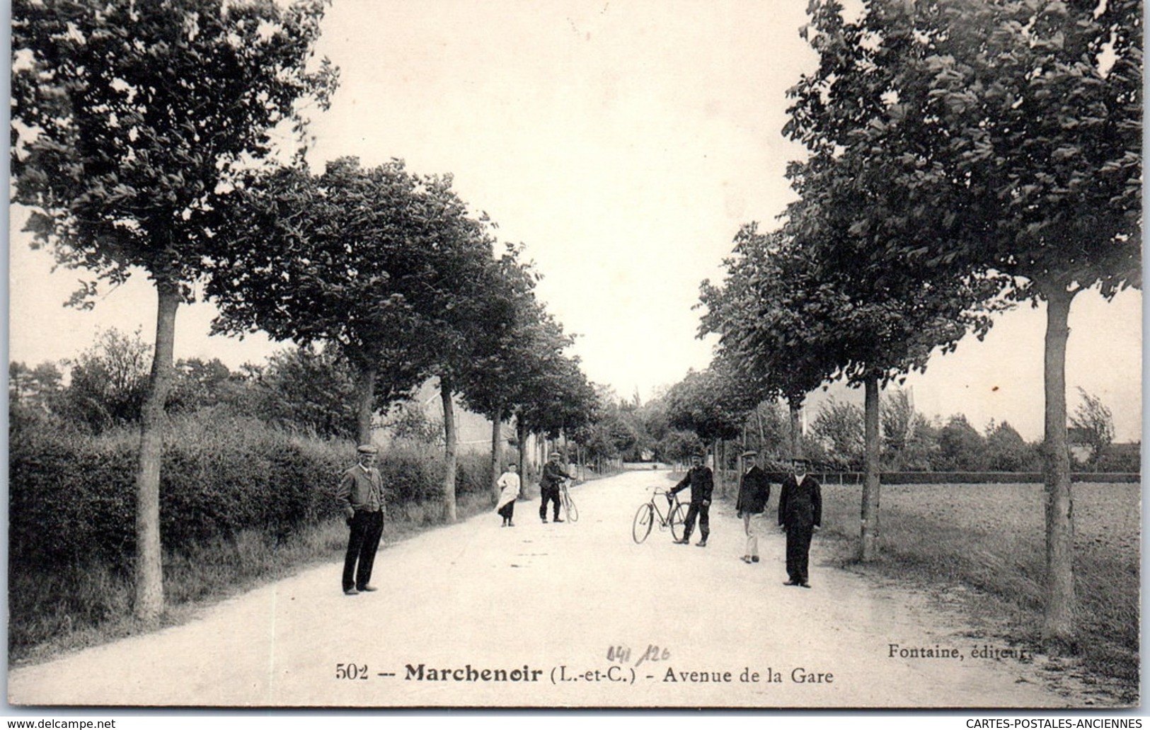 41 MARCHENOIR - Avenue De La Gare - Marchenoir