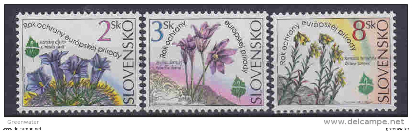 Slovakia 1995 Nature Protection 3v ** Mnh (41094B) - Ongebruikt