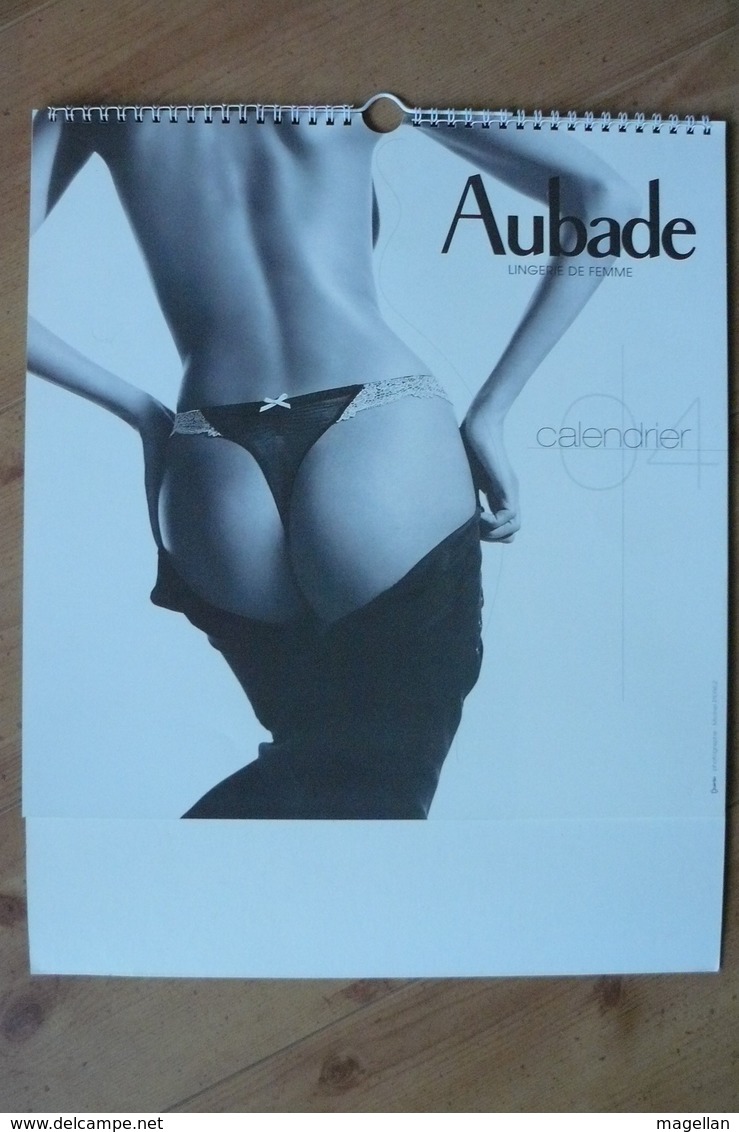 Calendrier AUBADE 2004 Lingerie Sexy - Erotique - Formato Grande : 2001-...