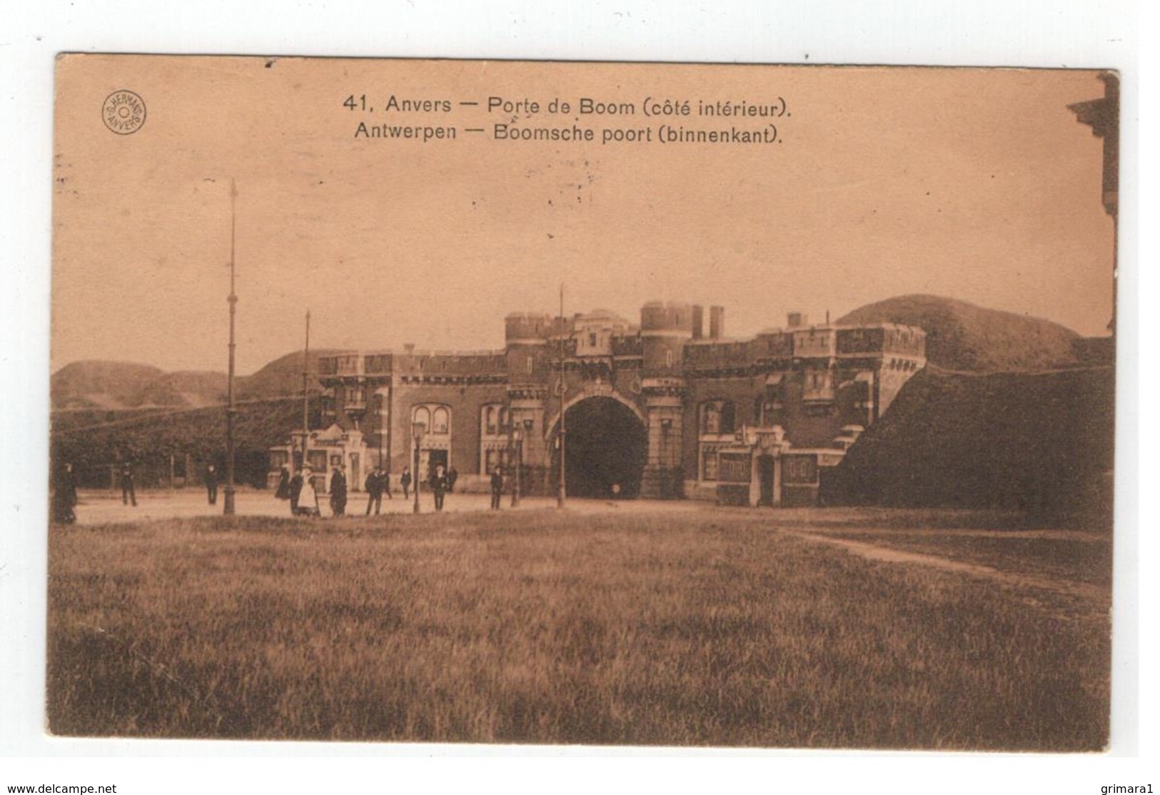 Anvers  -  Porte De Boom (côté Intérieure) - Antwerpen