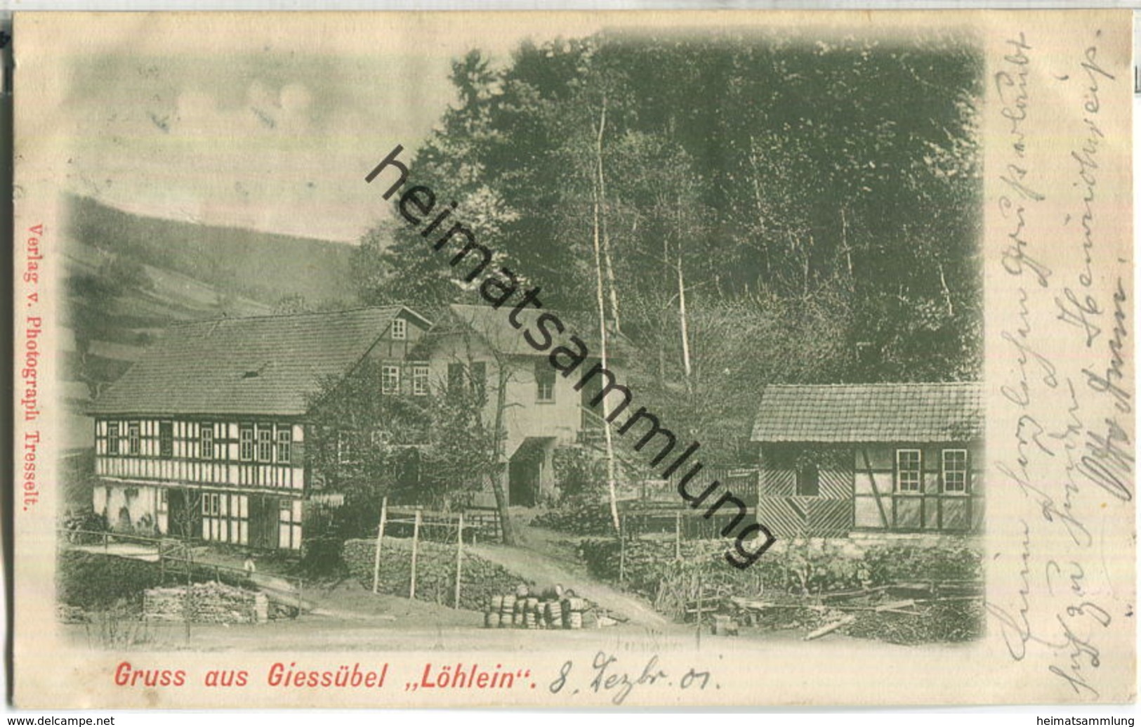 Gießübel (Schleusegrund) - Löhlein - Verlag Photograph Tresselt - Schleusingen