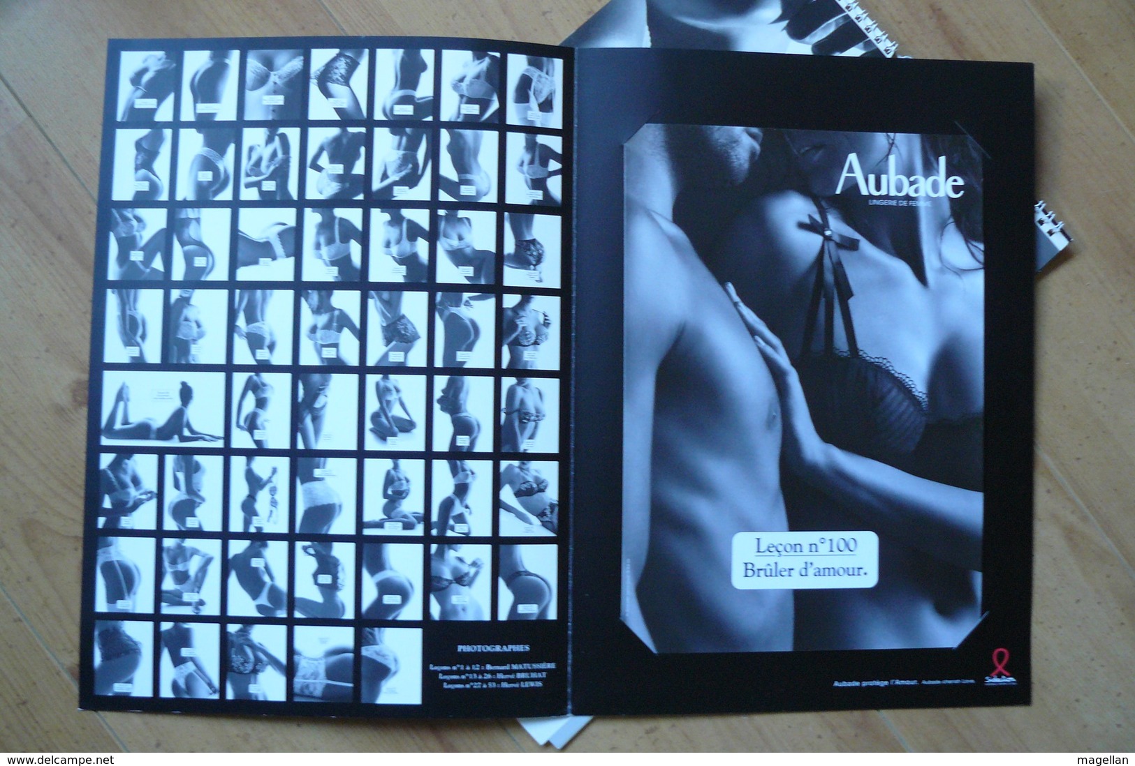 Calendrier AUBADE 2010 Lingerie Sexy - Erotique - Collector Avec Encart Spécial - Grand Format : 2001-...