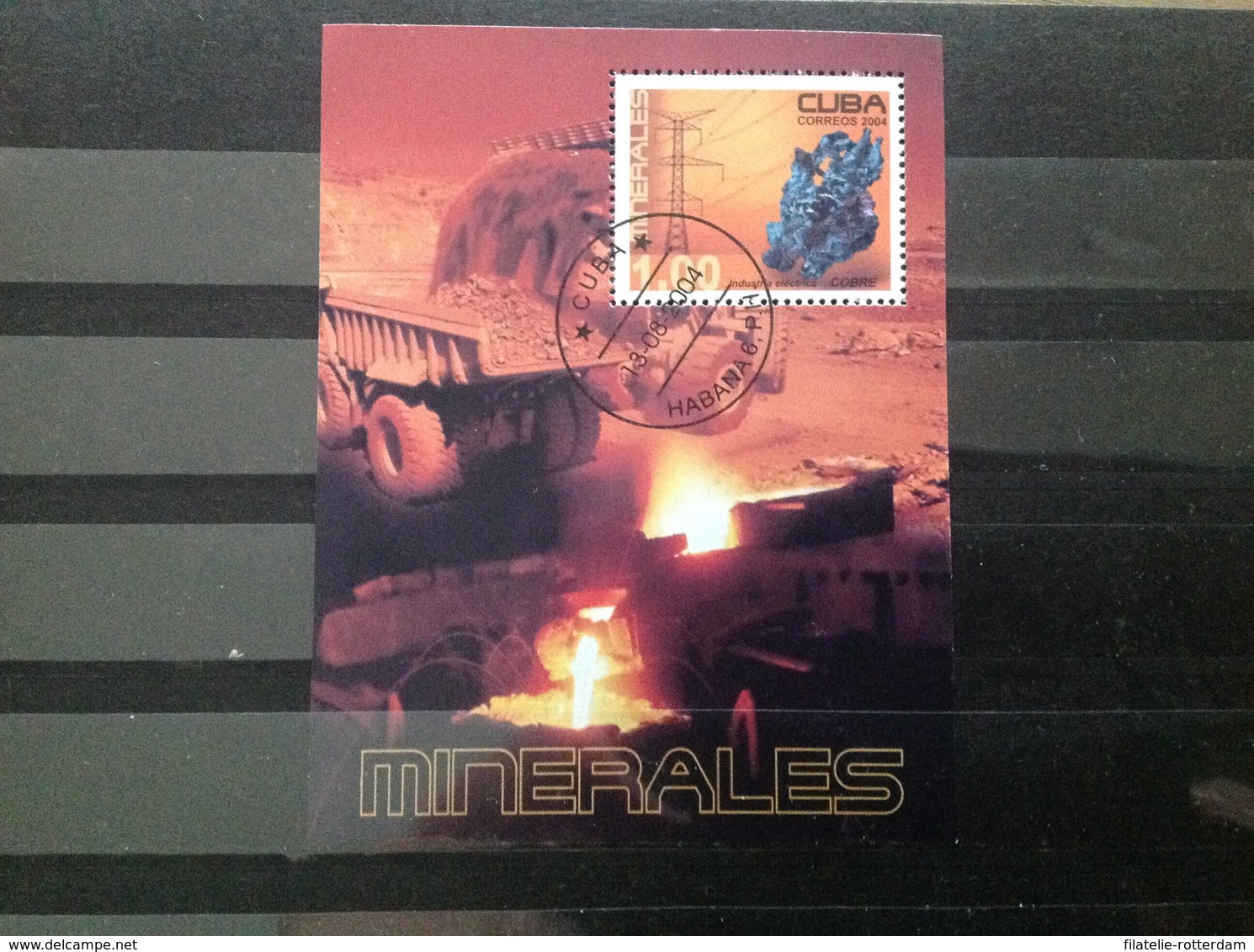 Cuba - Sheet Mineralen (1) 2004 - Gebruikt