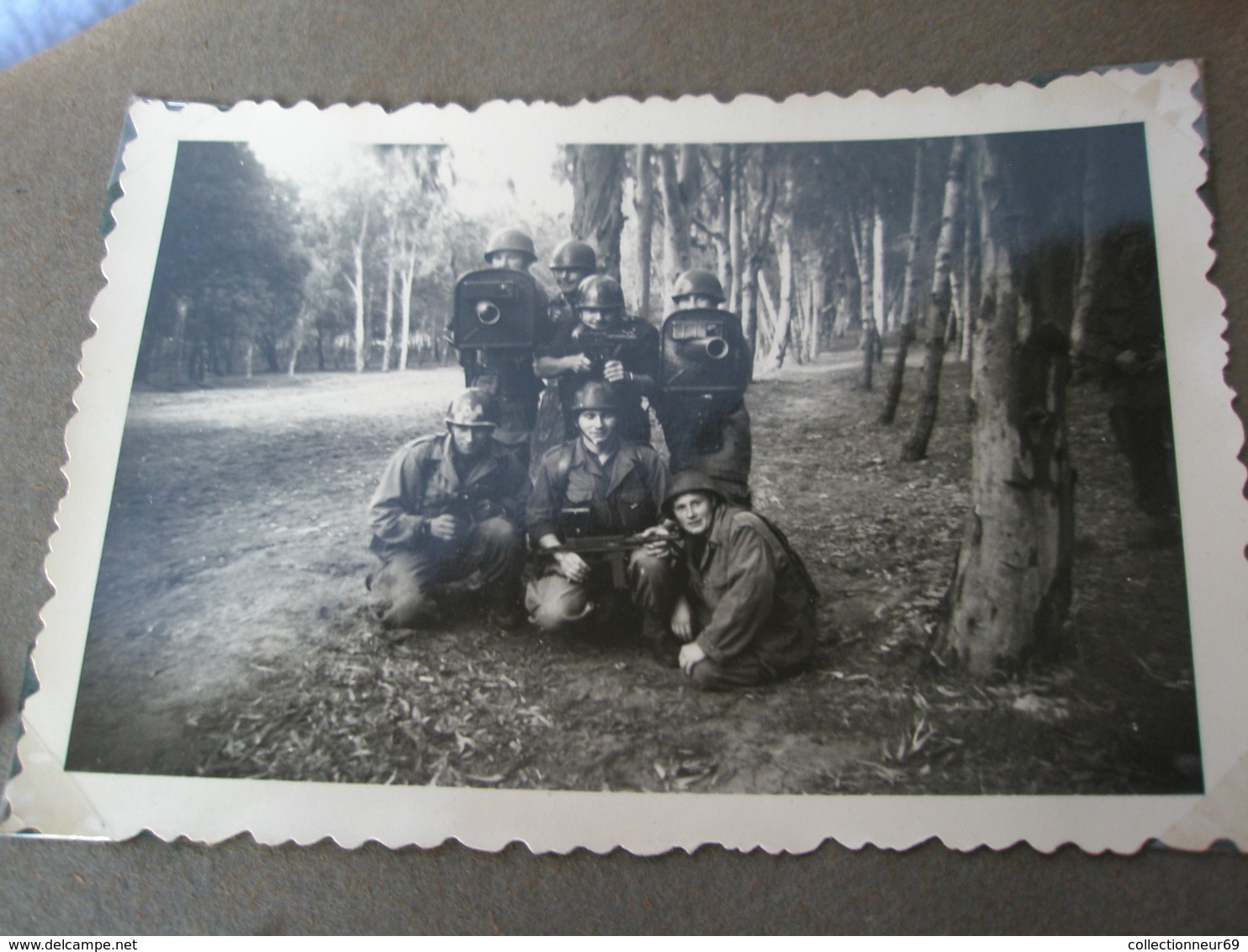 Ancien Album photos d'un Soldat Français pendant la Guerre d'Algérie 68 photos d'époque // en état moyen