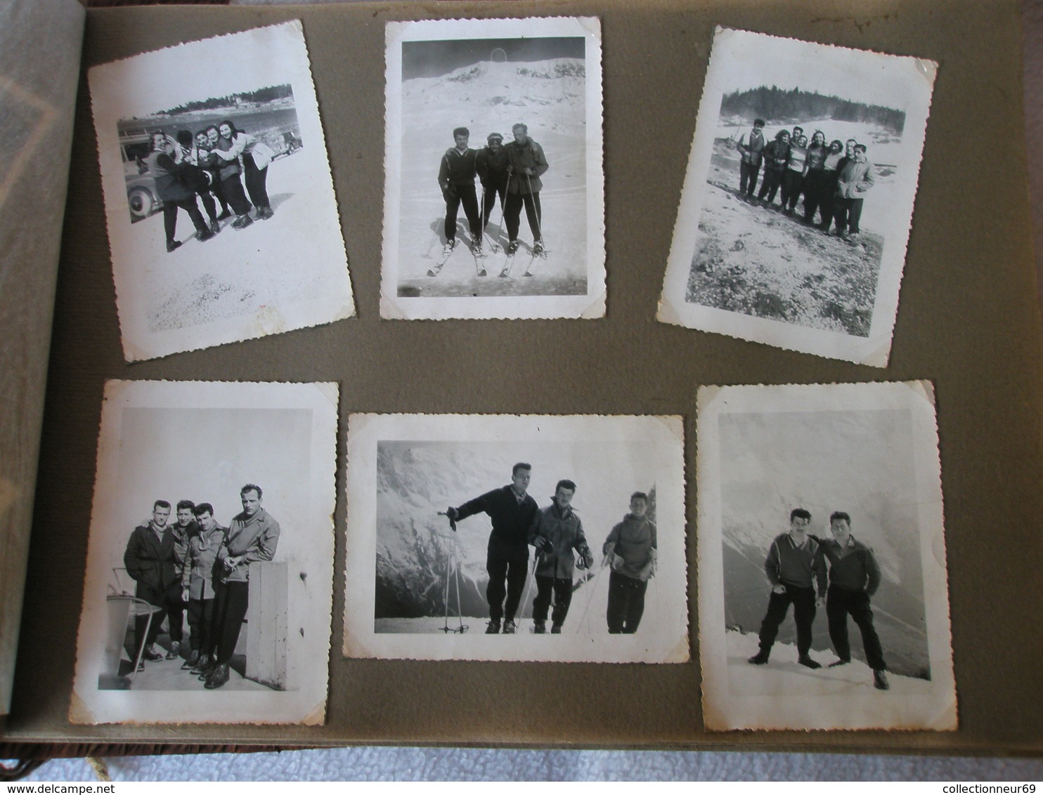 Ancien Album photos d'un Soldat Français pendant la Guerre d'Algérie 68 photos d'époque // en état moyen