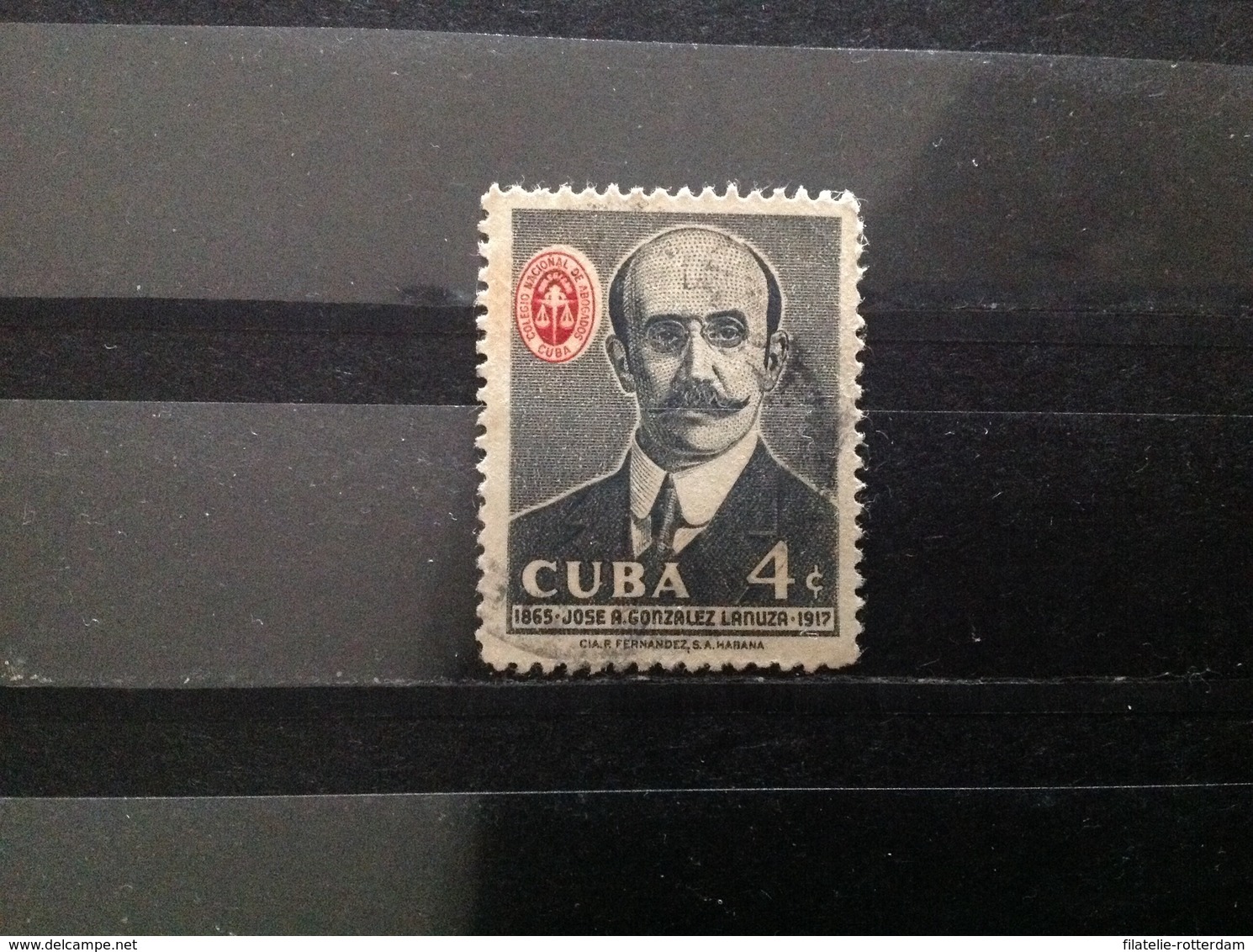 Cuba - José Lanuza (4) 1958 - Gebruikt