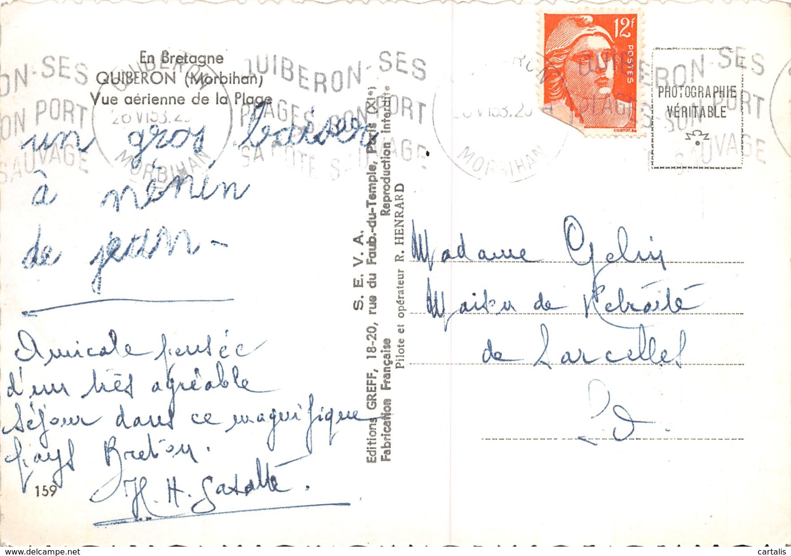 56-QUIBERON-N°410-B/0065 - Quiberon