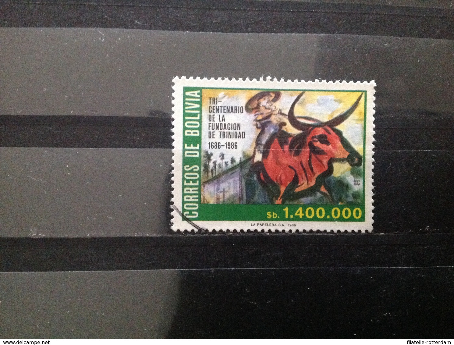 Bolivië / Bolivia - 300 Jaar Trinidad Stad (1.400.000) 1986 - Bolivië