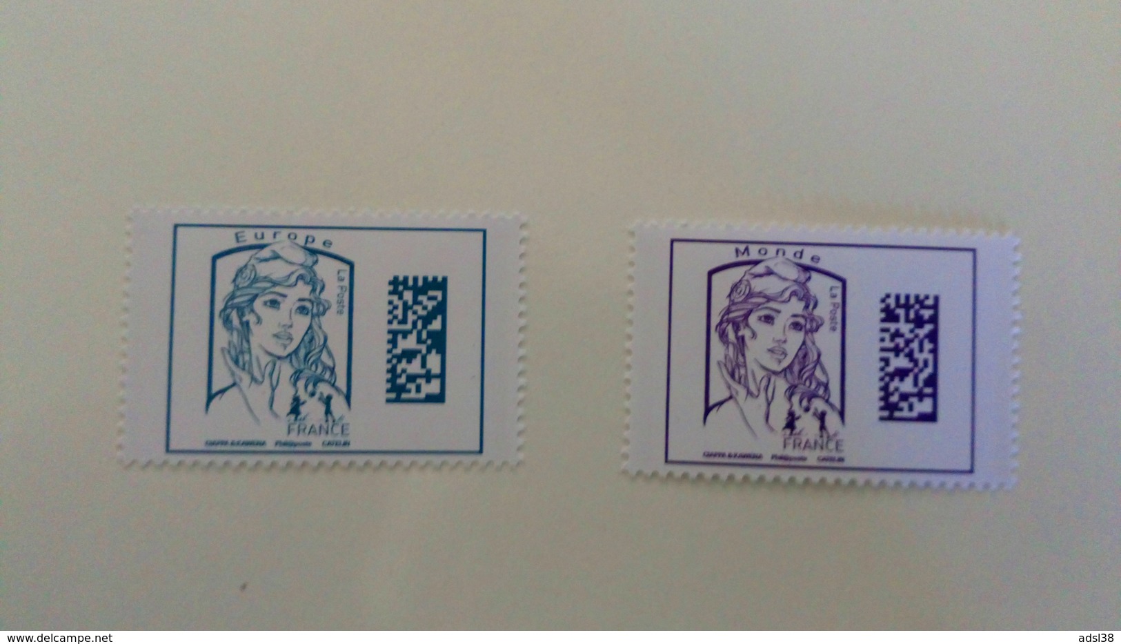 FRANCE 2017 - Marianne Datamatrix - 5019-5020 - Unused Stamps
