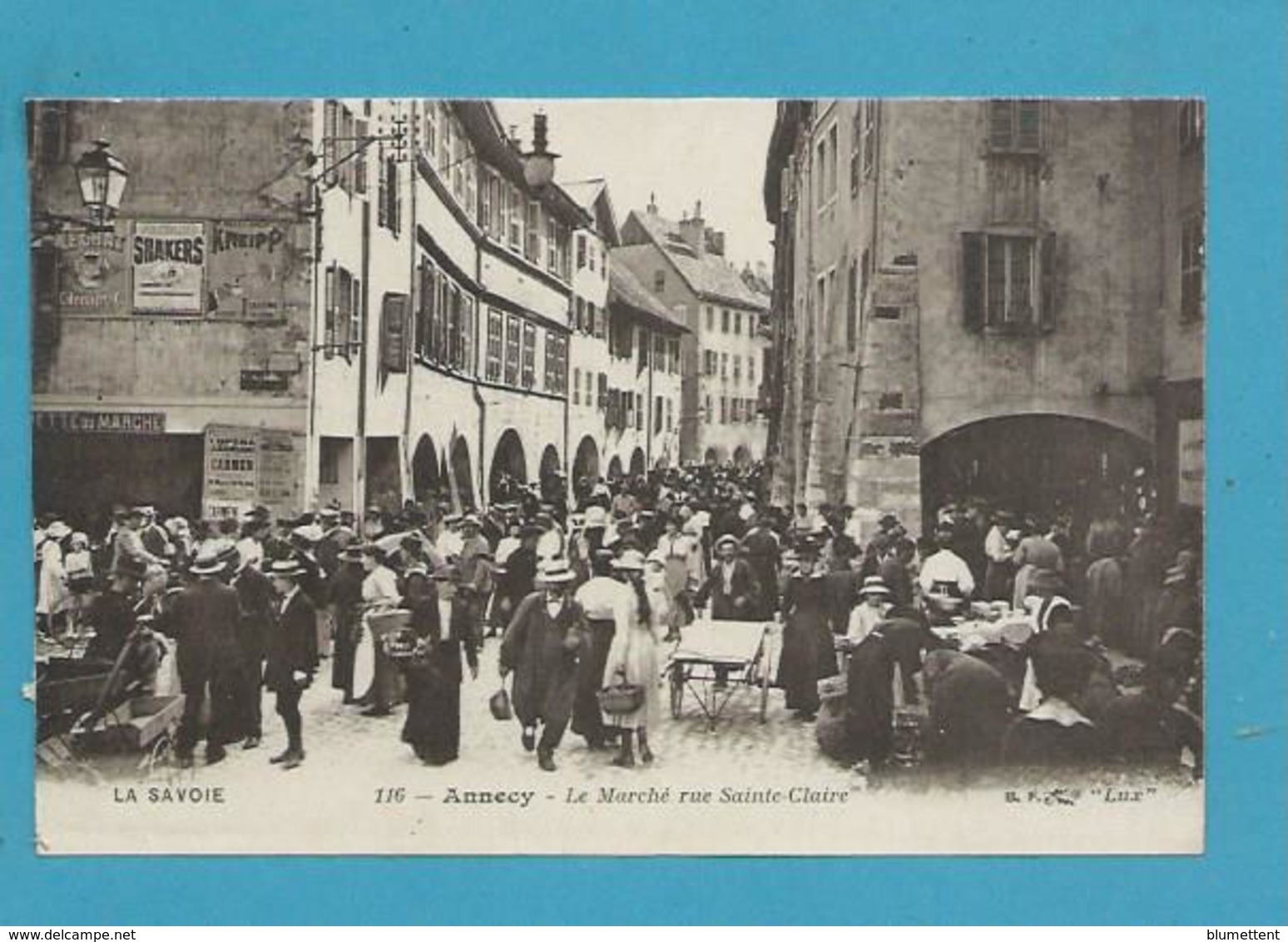 CPA 116 - Le Marché Rue Sainte-Claire ANNECY 74 - Annecy