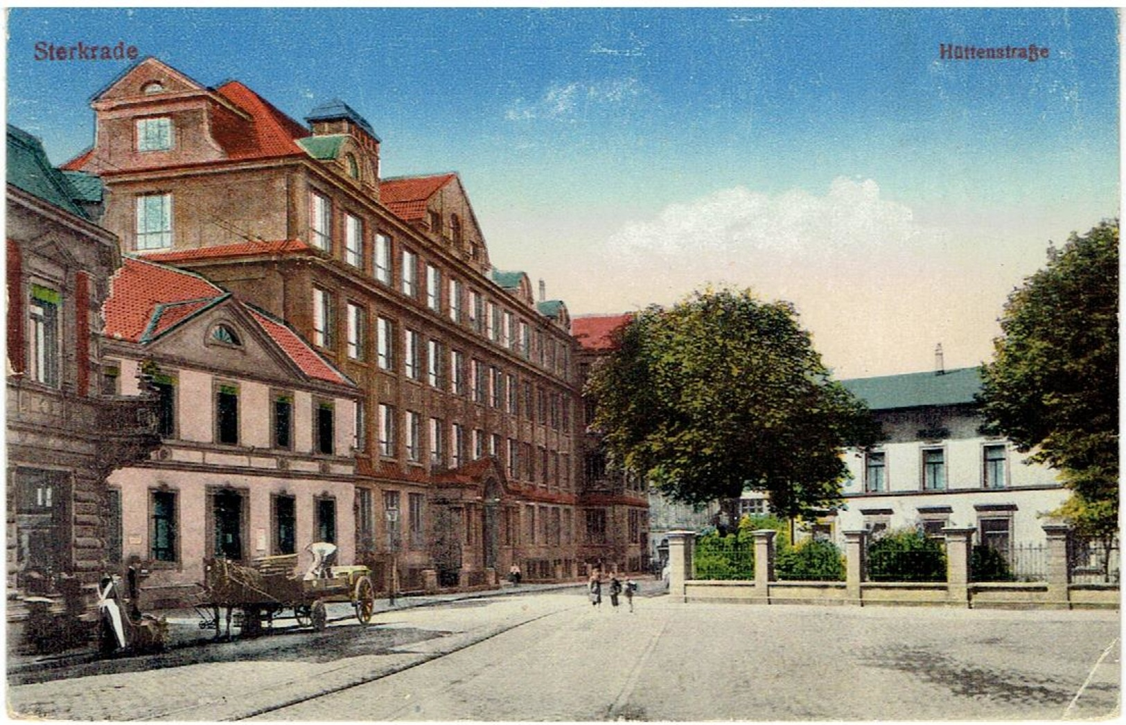 STERKRADE - Oberhausen - Hüttenstrasse - Militär Post 1923 - Poste Militaire - Oberhausen