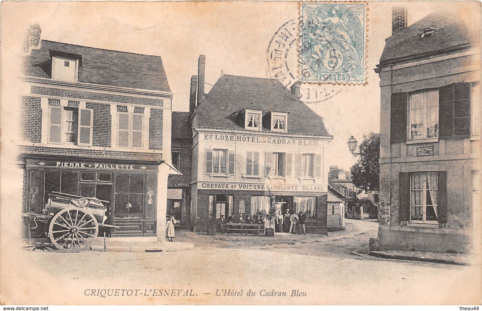 ¤¤  -  CRIQUETOT-L'ESNEVAL   -  L'Hôtel Du Cadran Bleu   -  Maison " Pierre PAILLETTE "      -   ¤¤ - Criquetot L'Esneval