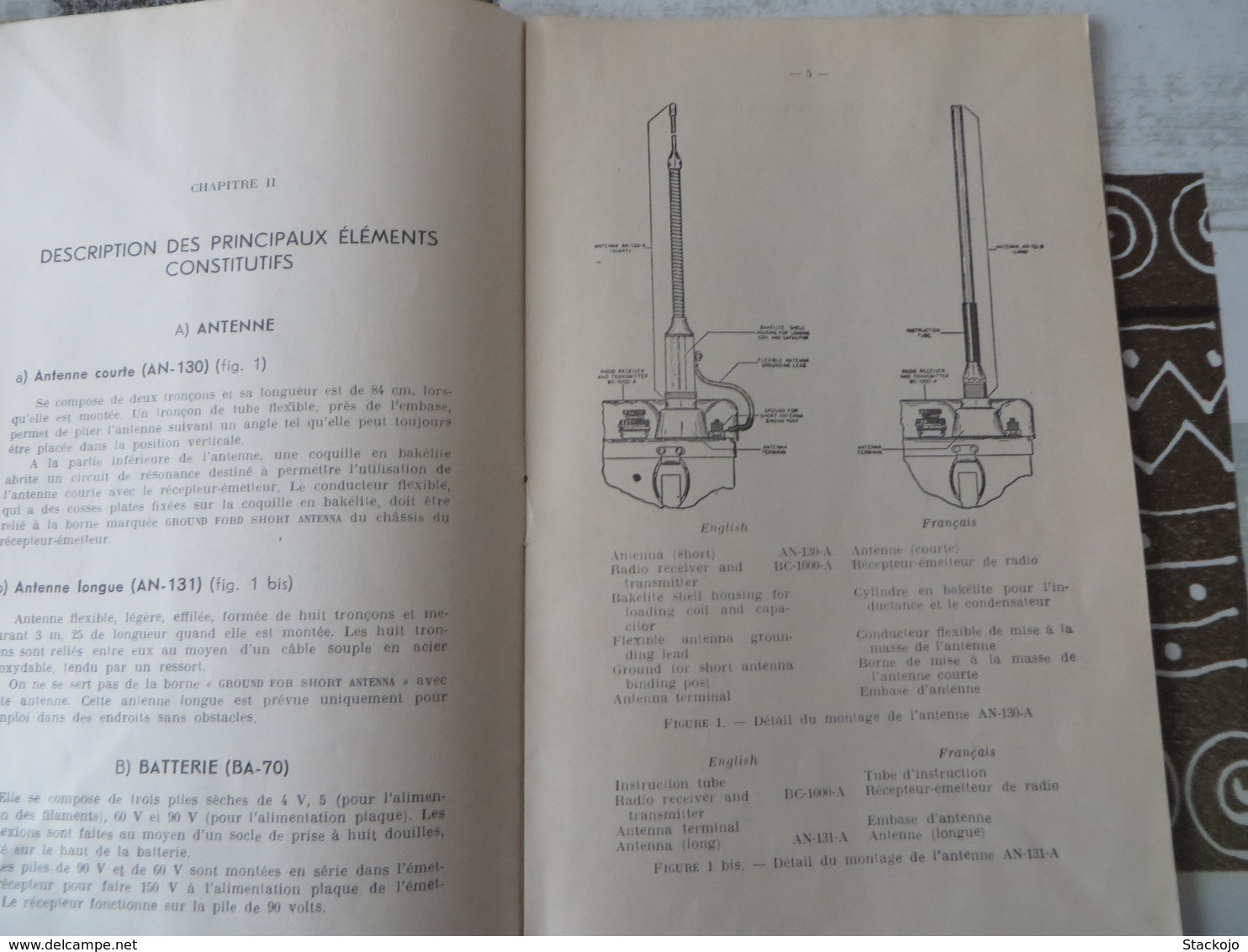 Poste Radio SCR 300 - 81/07 - Sonstige & Ohne Zuordnung