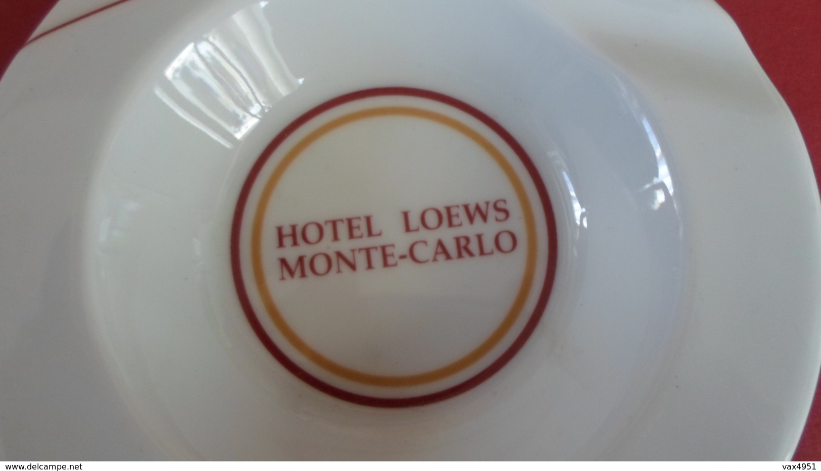 CENDRIER  HOTEL LOEWS  MONTE CARLO   ****   RARE   A  SAISIR    ********* - Asbakken