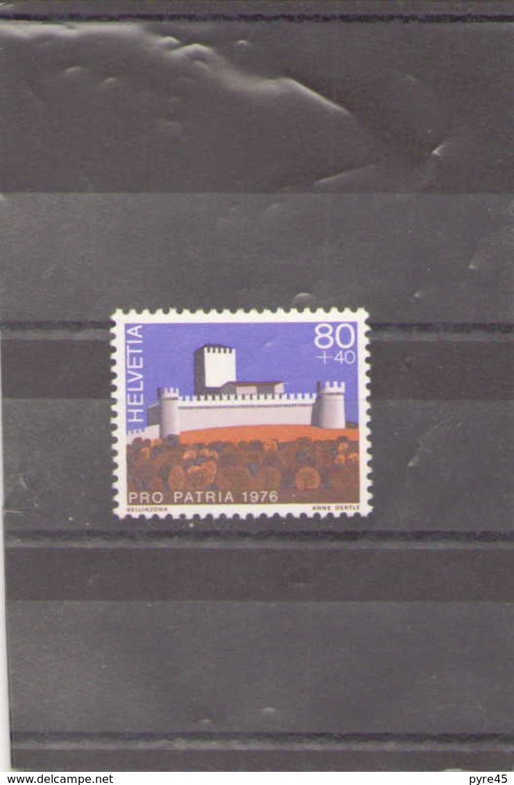 SUISSE 1976 N° 1008 ** - Neufs