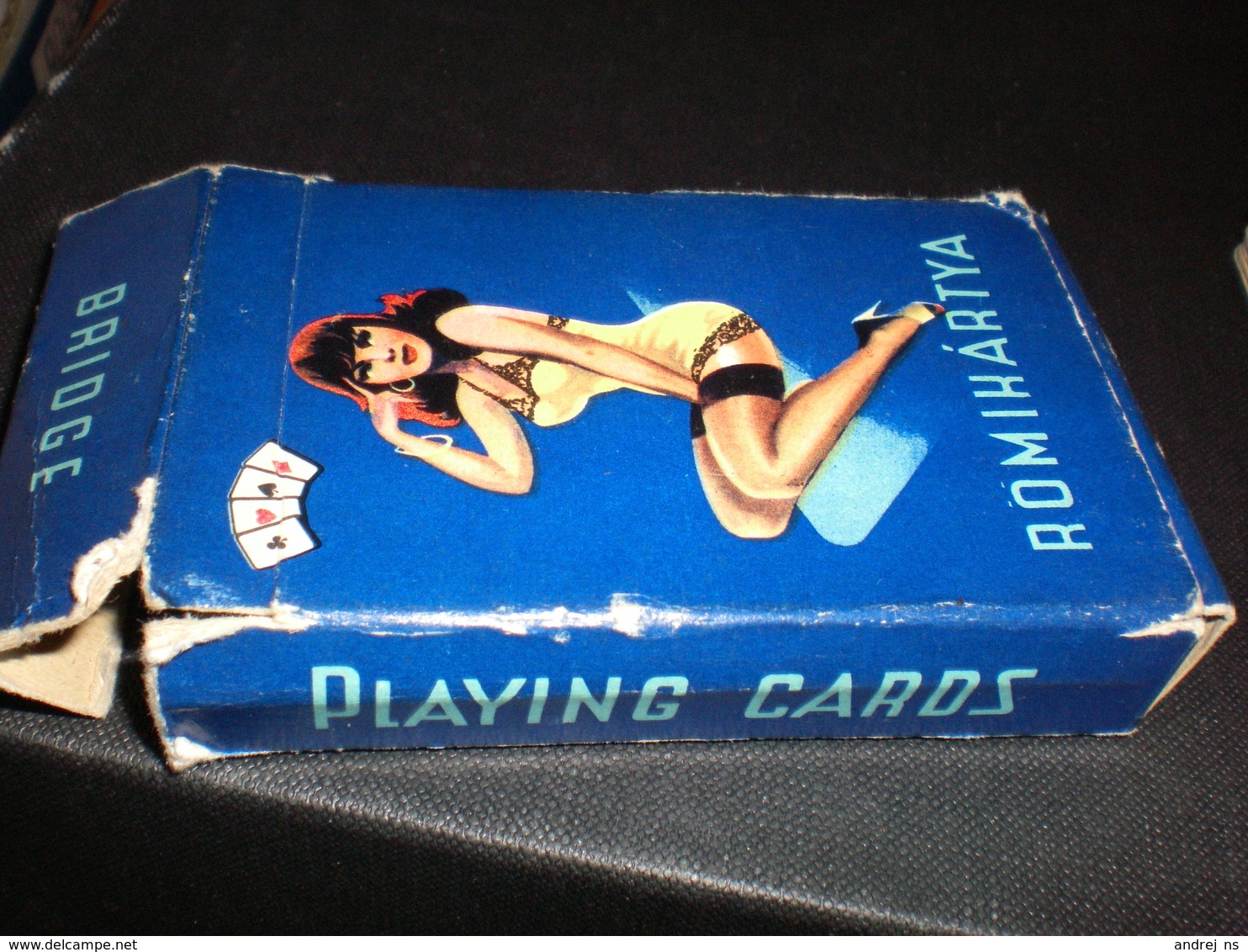 Nude Pin Ups Card Set 55 Pieces 52+3 Playing Cards Bridge, Romi, Canasta - Cartes à Jouer Classiques