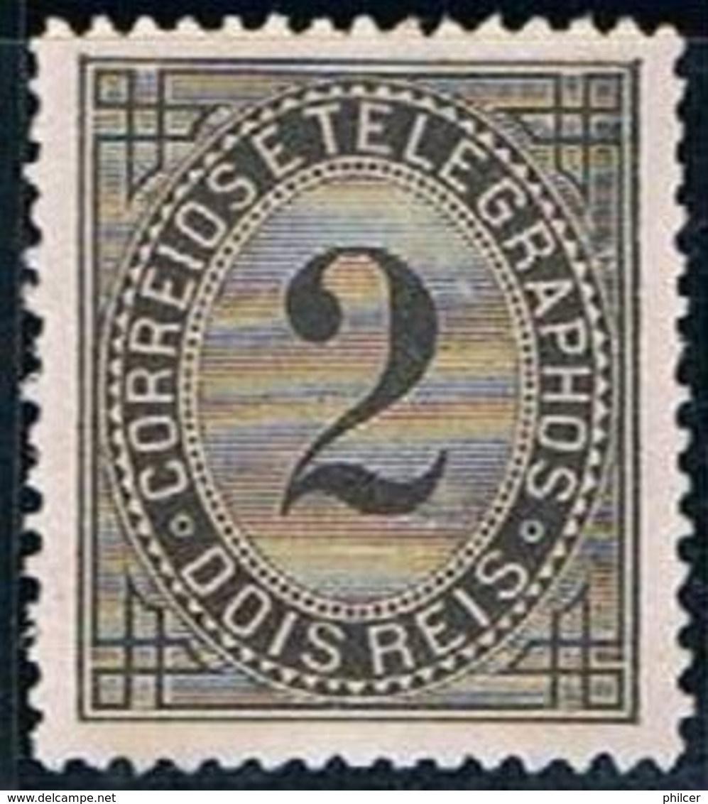Portugal, 1884, # 59 Dent. 12 1/2, MNG - Unused Stamps