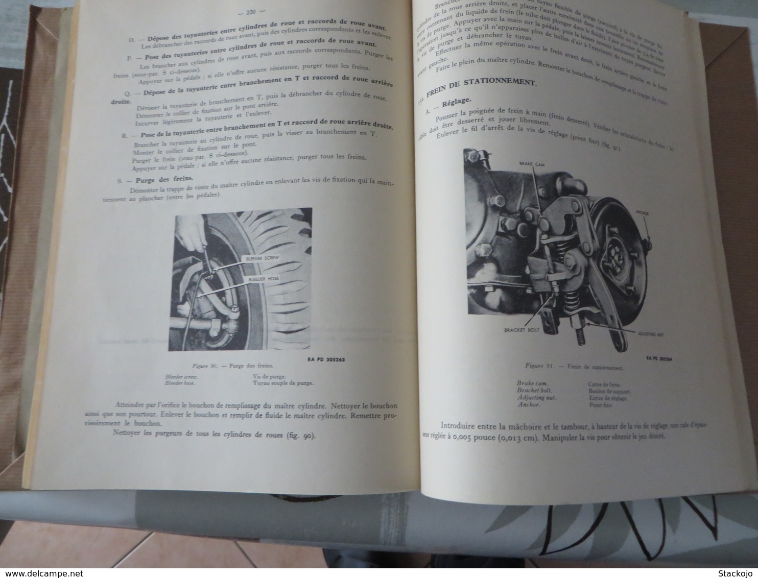 Notice technique de conduite et d'entretien de la voiture de liaison de 1/4 tonne, à 4 roues motrice (JEEP) - 84/07