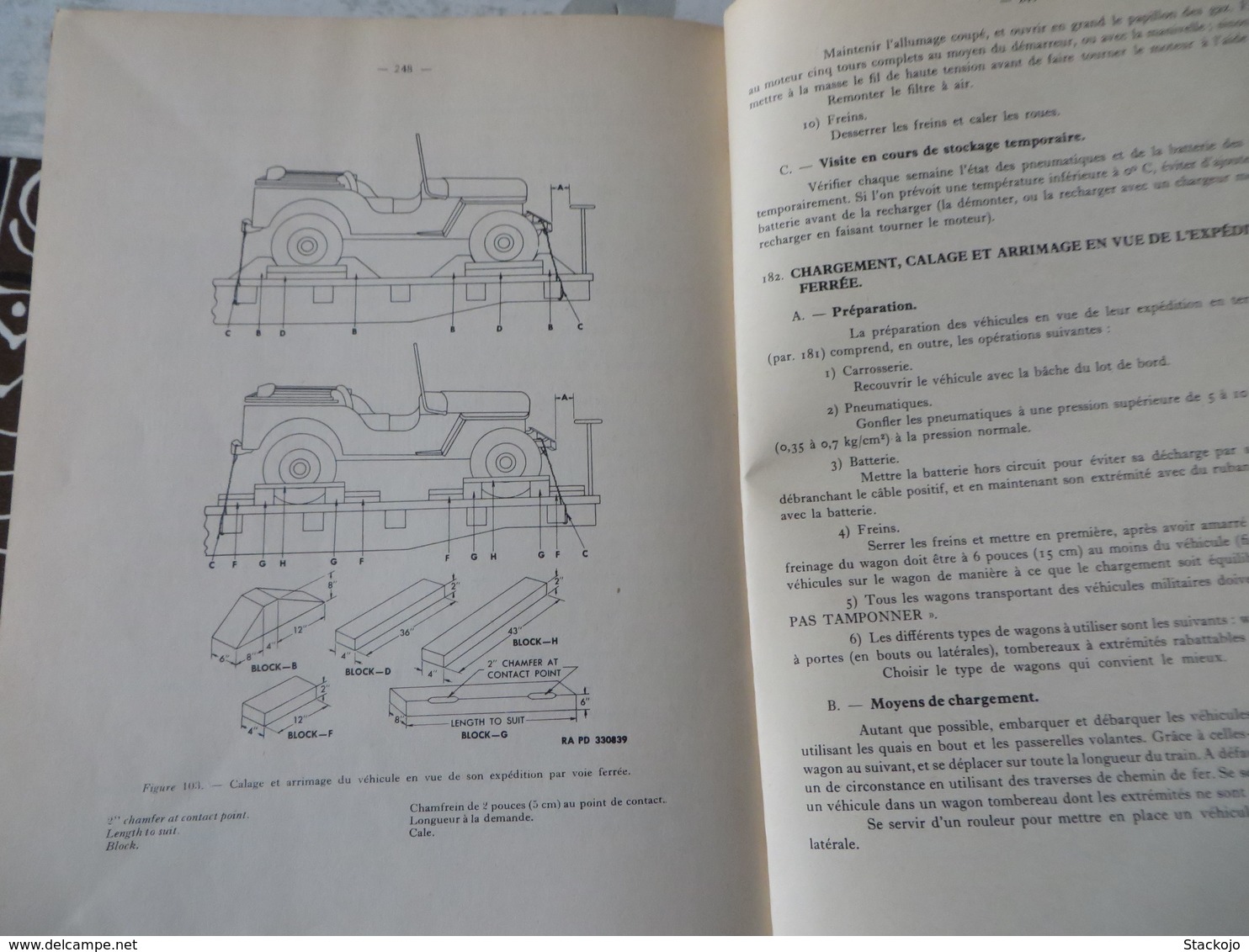 Notice technique de conduite et d'entretien de la voiture de liaison de 1/4 tonne, à 4 roues motrice (JEEP) - 84/07