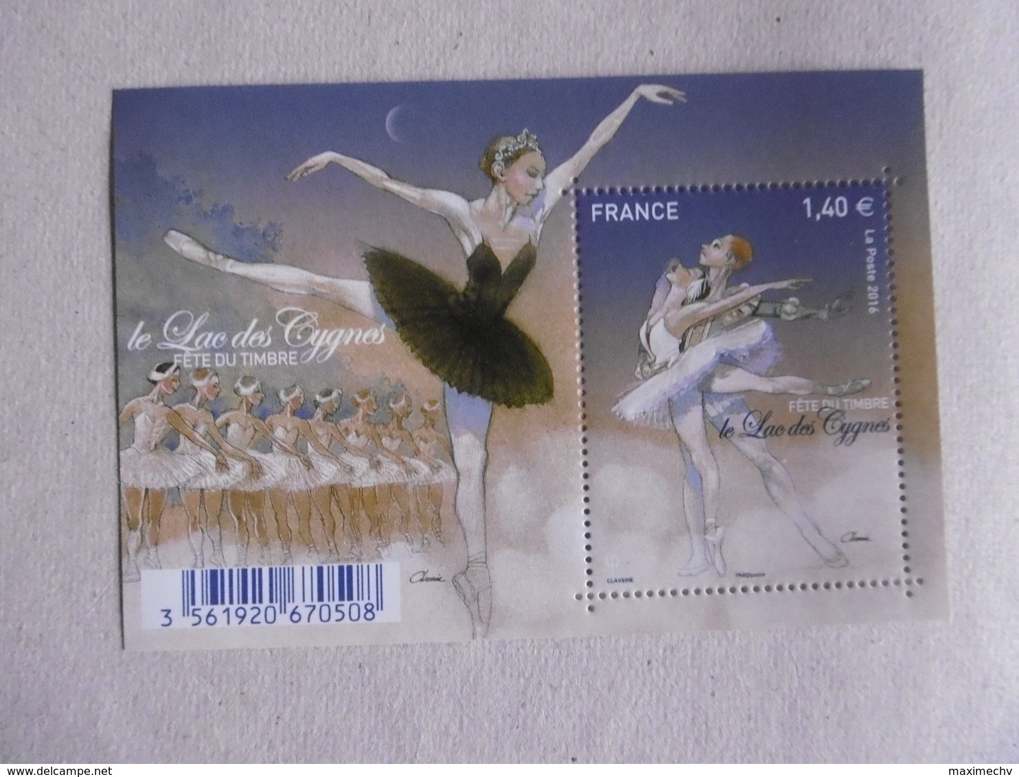 2016   F5084    P5084 * *   FETE DU TIMBRE DANSE BALLET CLASSIQUE - Mint/Hinged