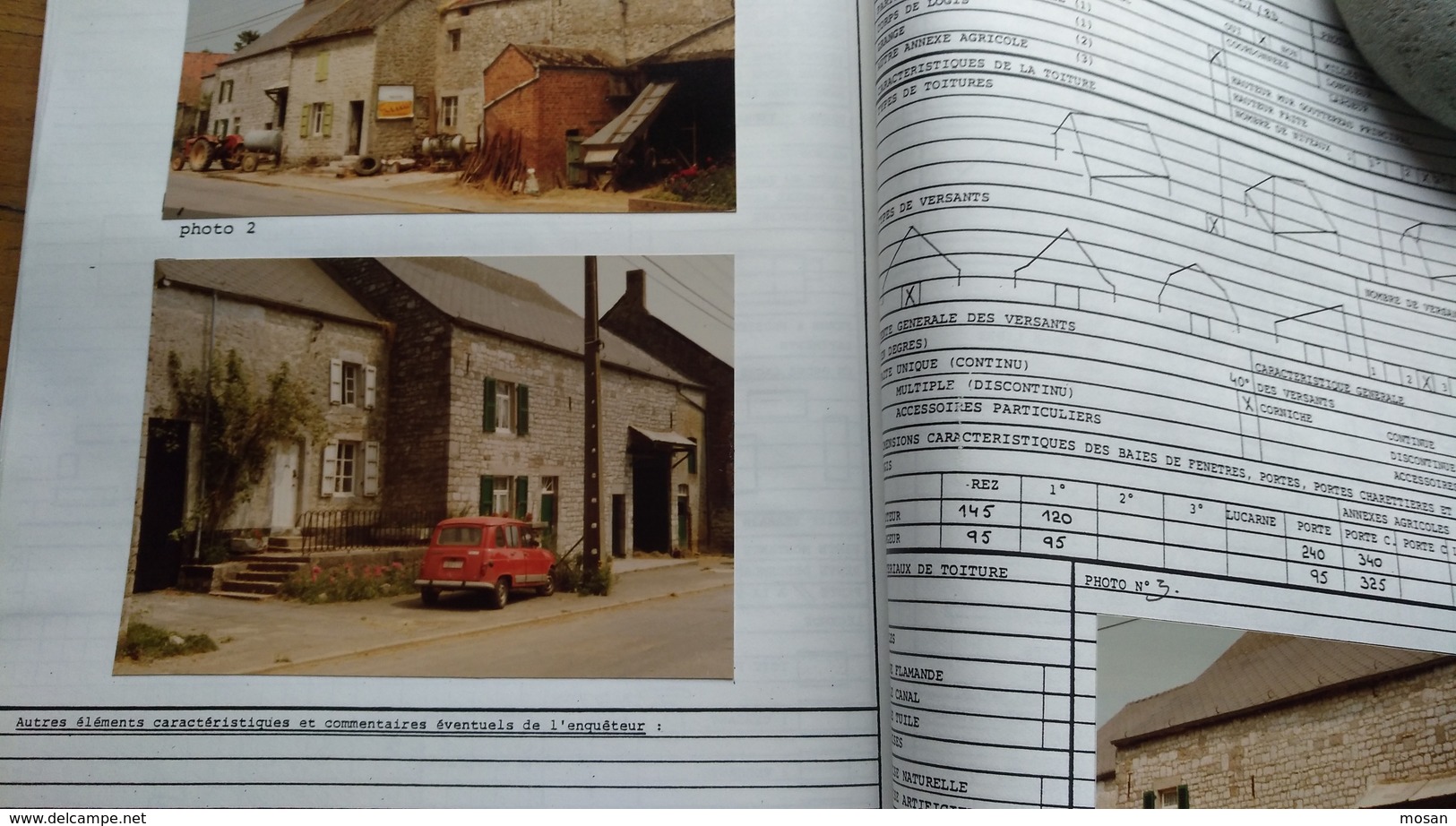 Région Wallonne. Urbanisme. Fagne-Famenne. Fagne Schisto-psammitique. Soulme. Typologie De L'habitat. Wallonie. - Belgique