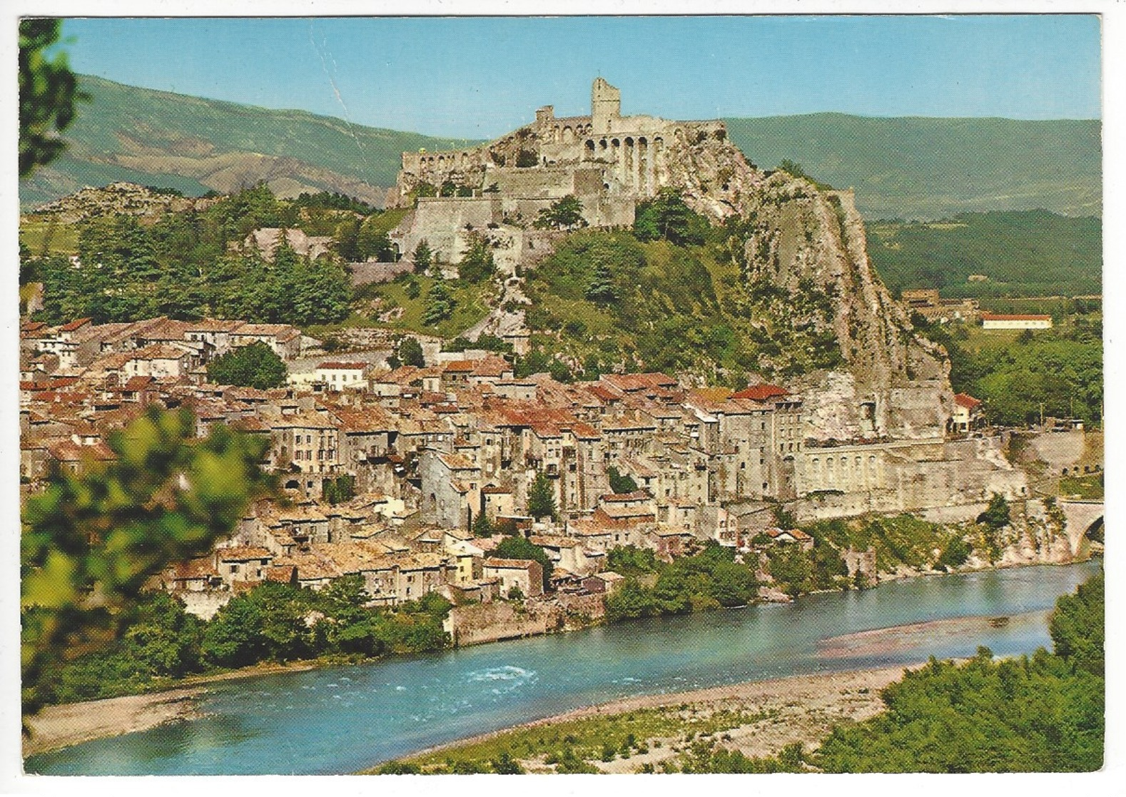 SISTERON (B.A.) Alt. 482m.- La Citadelle Et La Durance - Sisteron