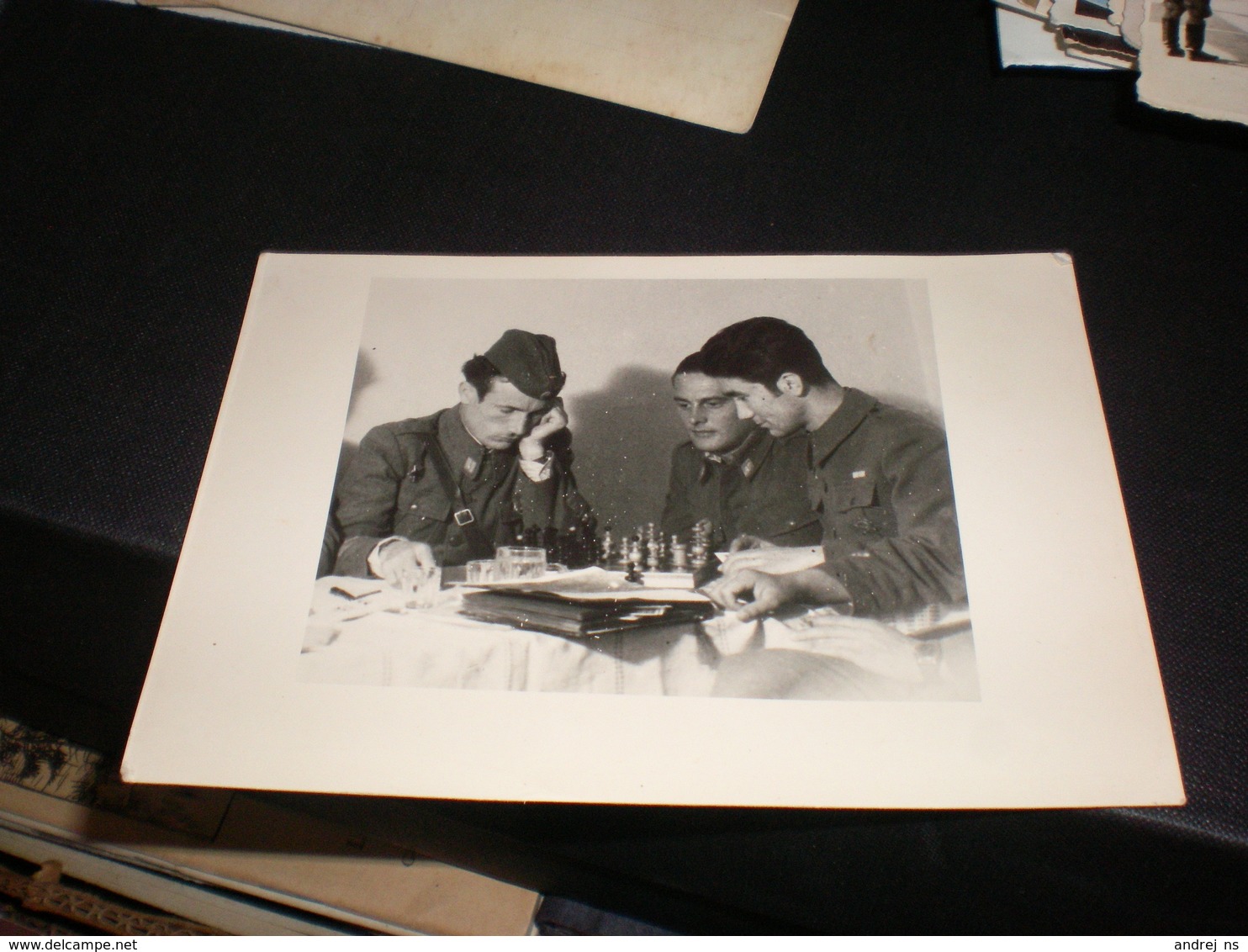 Chess Militari JNA Yugoslavia Playing Chass - Echecs
