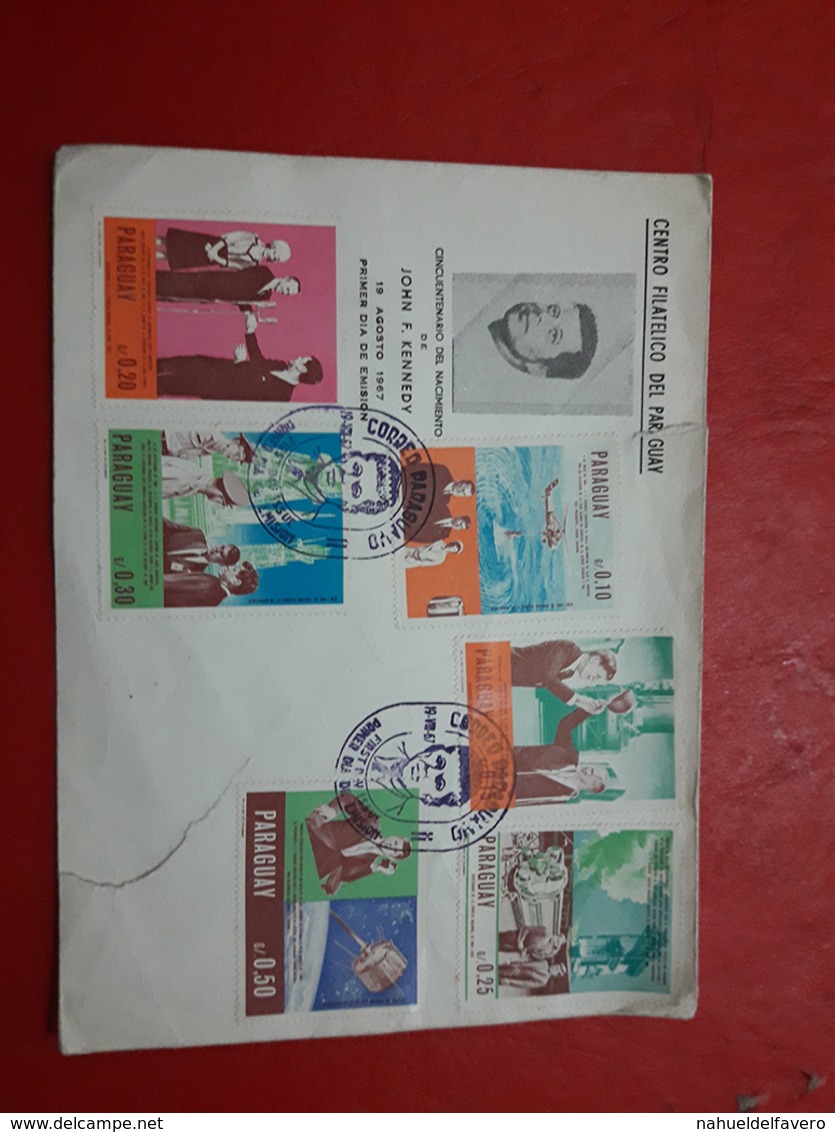 Le Paraguay FDc Kennedy - Paraguay