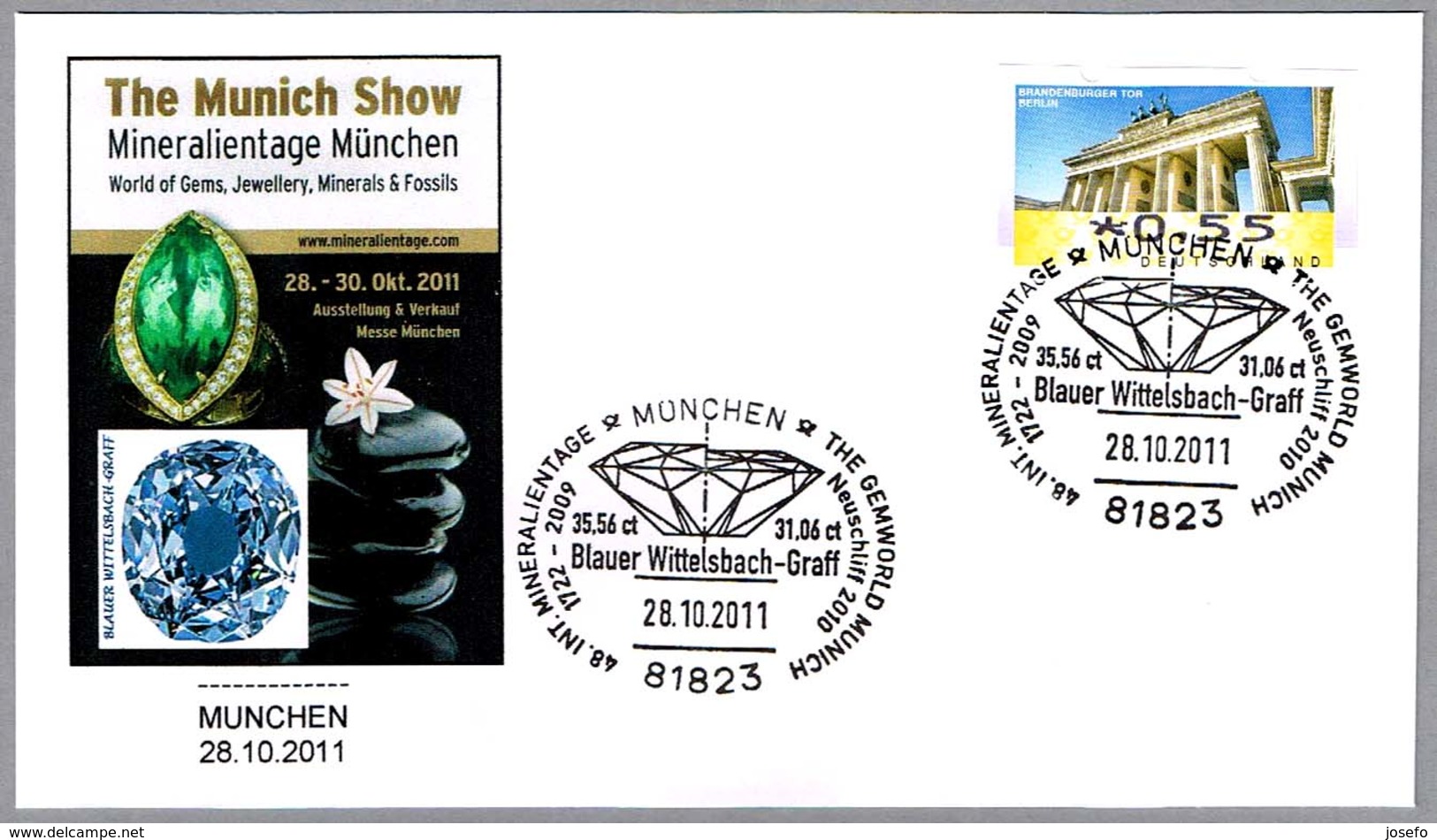 DIAMANTE WITTELSBACH - WITTELSBACH-GRAFF DIAMOND. Munchen 2011 - Minerales