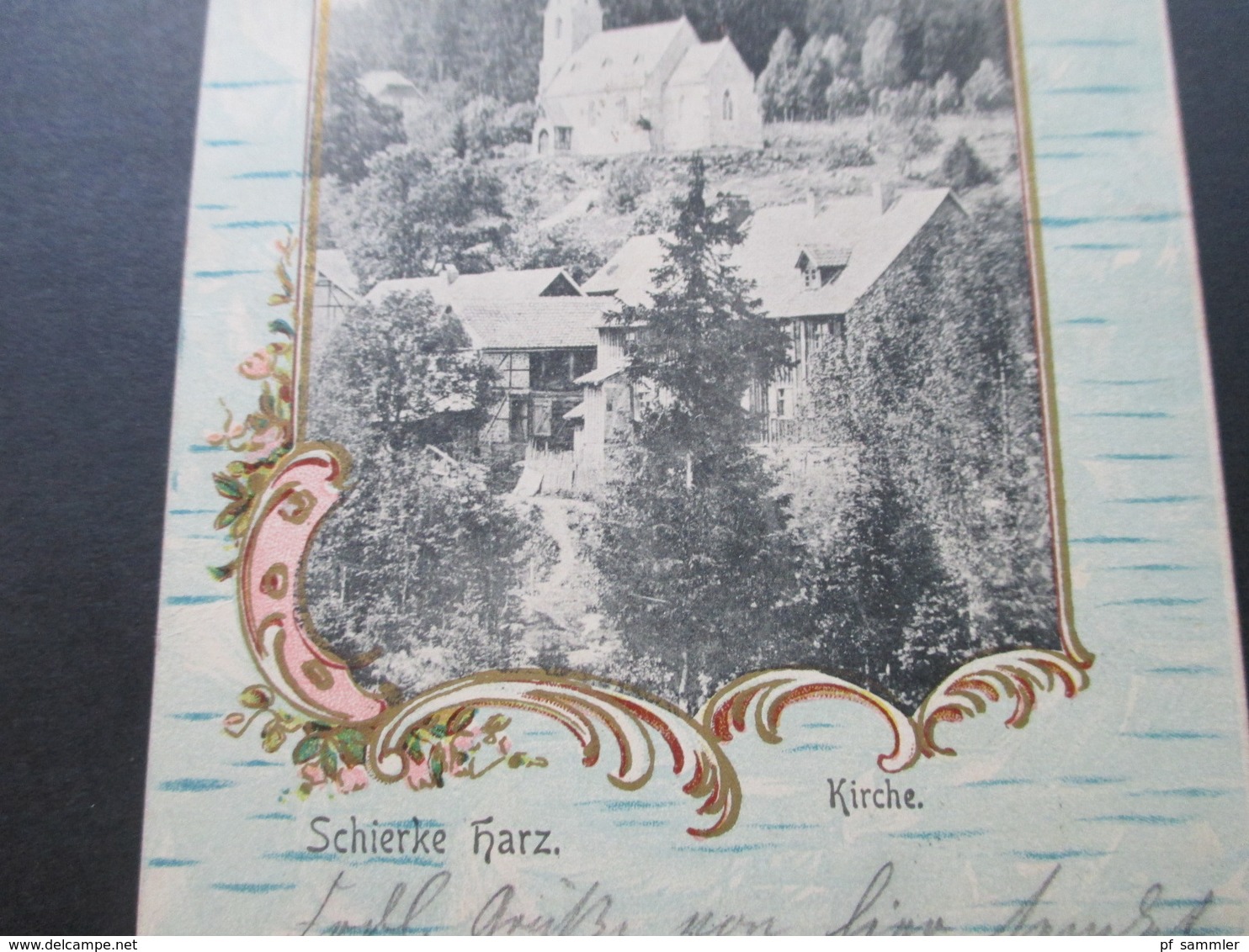 AK 1904 Schierke Harz. Kirche. Verlag R. Lederbogen, Halberstadt - Schierke