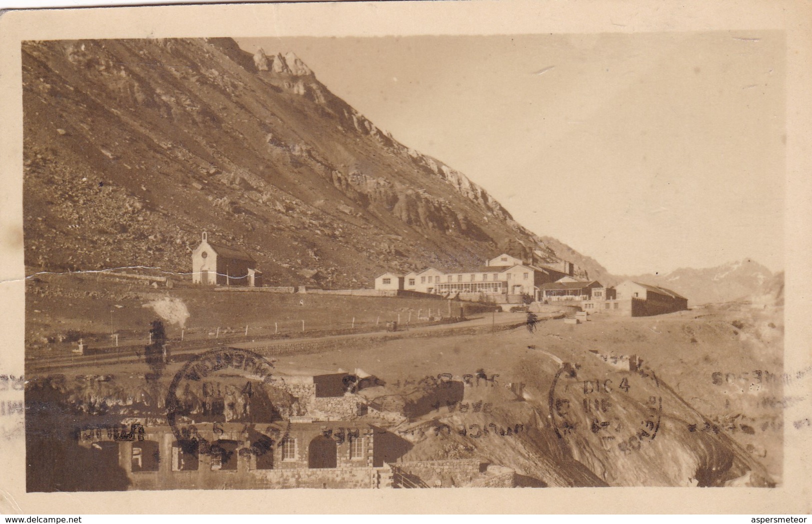 PUENTE DEL INCA, PROVINCIA DE MENDOZA, ARGENTINE. CIRCULEE TO BUENOS AIRES 1950. TIMBRE ARRANCHE- BLEUP - Argentinië