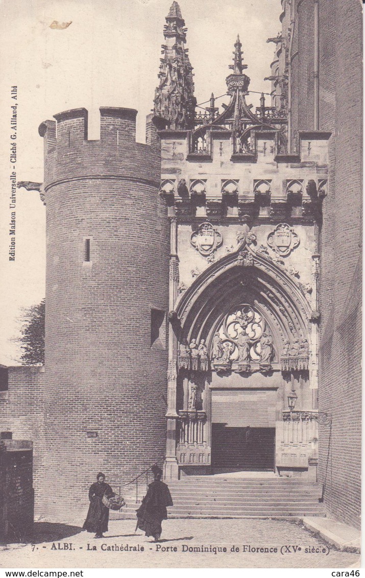 CPA - 7. ALBI - Porte Dominique De Florence - Albi