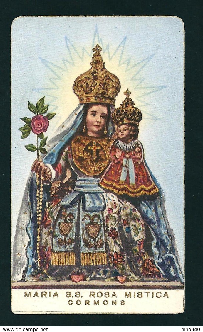 MARIA SS. ROSA MISTICA - CORMONS -  Mm. 59 X 100 - E - PR - Religión & Esoterismo