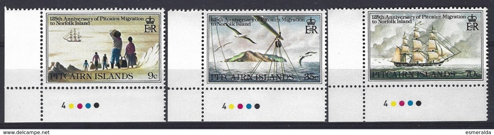 Pitcairn  Yv & T 199/01 , Migration  ** Mnh - Pitcairn