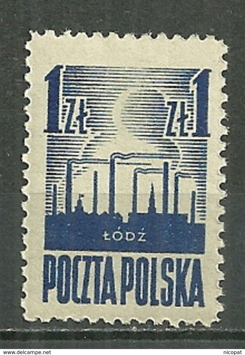 POLAND MNH ** 440 Libération De Lodz - Unused Stamps