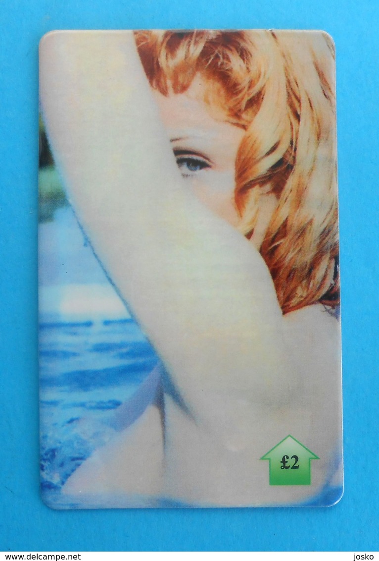 MADONNA  .... Nice Old And Rare Card , Only 500. Ex - Music