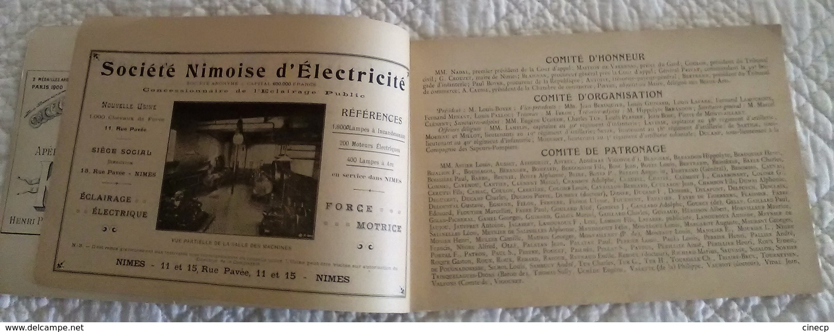 SUPERBE PROGRAMME ANCIEN NIMES Fêtes De Charité 1904 Publicité Magasins Nîmois Livret De 32 Pages (& Scans) - Nîmes