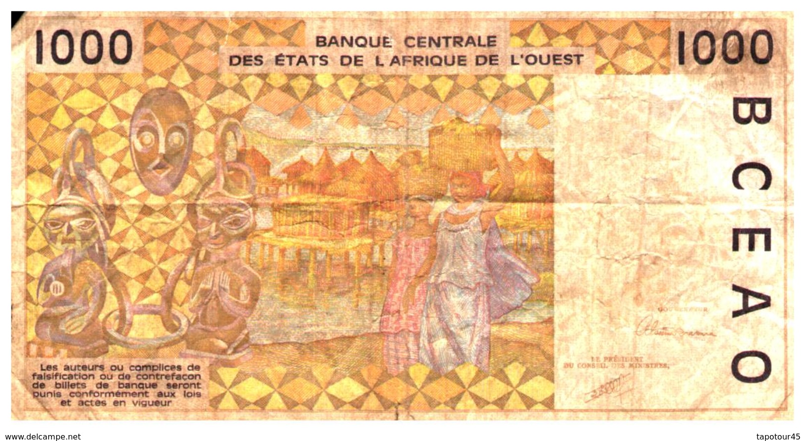 Billets > Autres - Afrique 1000 Francs - Autres - Afrique