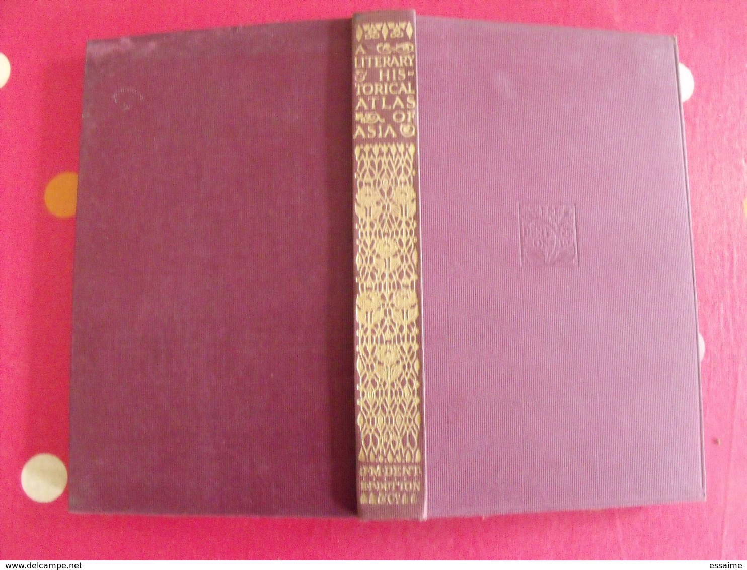 A Literary & Historical Atlas Of Asia. Bartholomew. Dent, London, 1912 - Europe