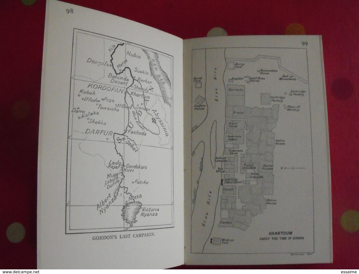 A Literary & Historical Atlas Of Africa & Australia. Bartholomew. Dent, London, 1912 - Europe