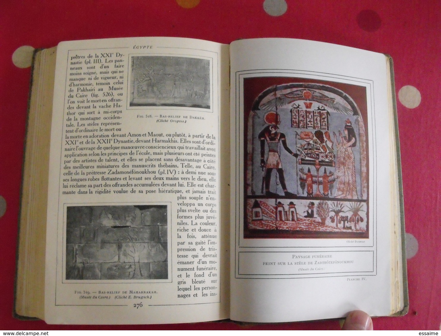 ars=una. histoire générale de l'art : égypte. G. Maspéro. Hachette 1928