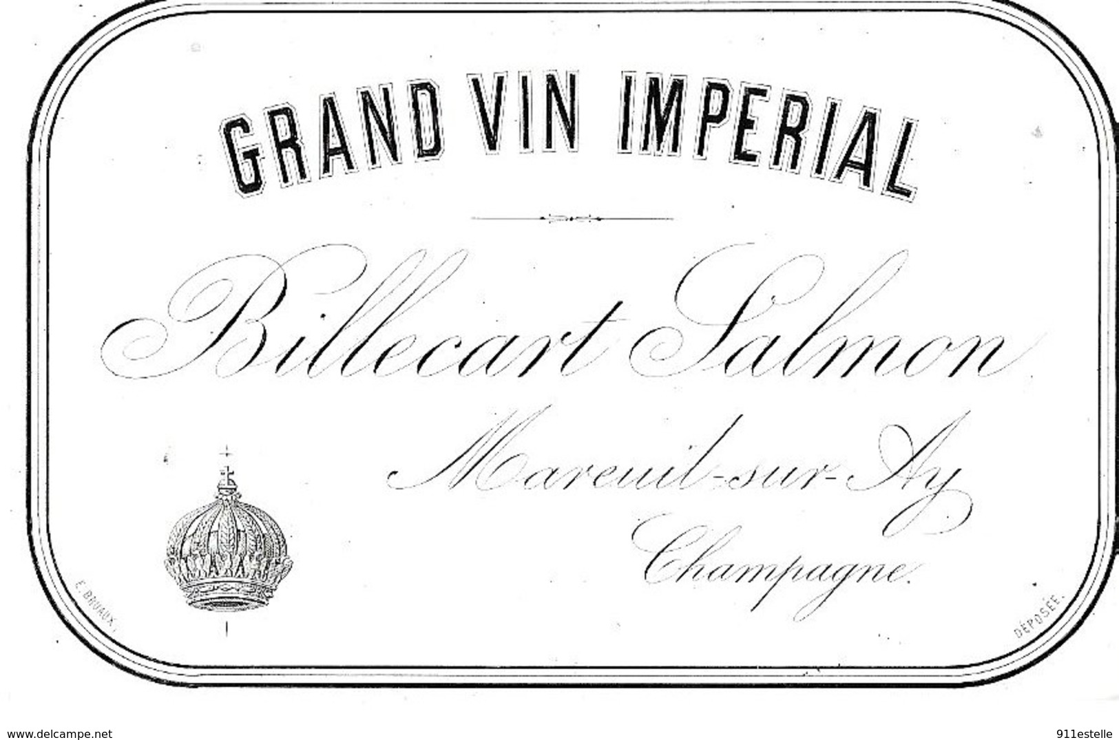 GRAND VIN IMPERIAL  BILLECART  SALMON - Champagne