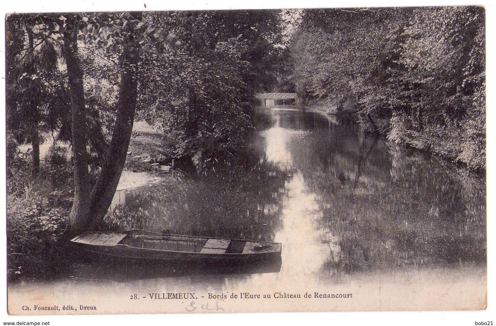 3050 - Villemeux ( 28 ) - Bords De L'Eure Au Chateau De Renancourt - Ch. Foucault - N°28 - - Villemeux-sur-Eure